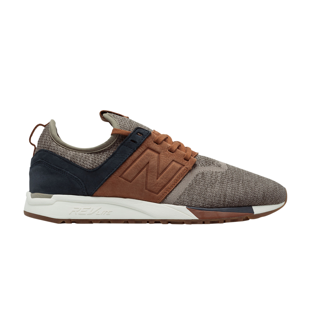 Pre-owned New Balance 247 2e Wide 'brown'