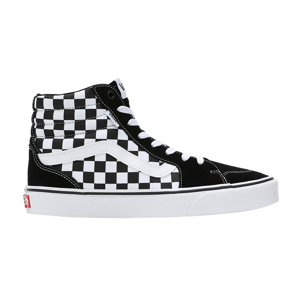 Pre-owned Vans Filmore High 'checkerboard - Black White'