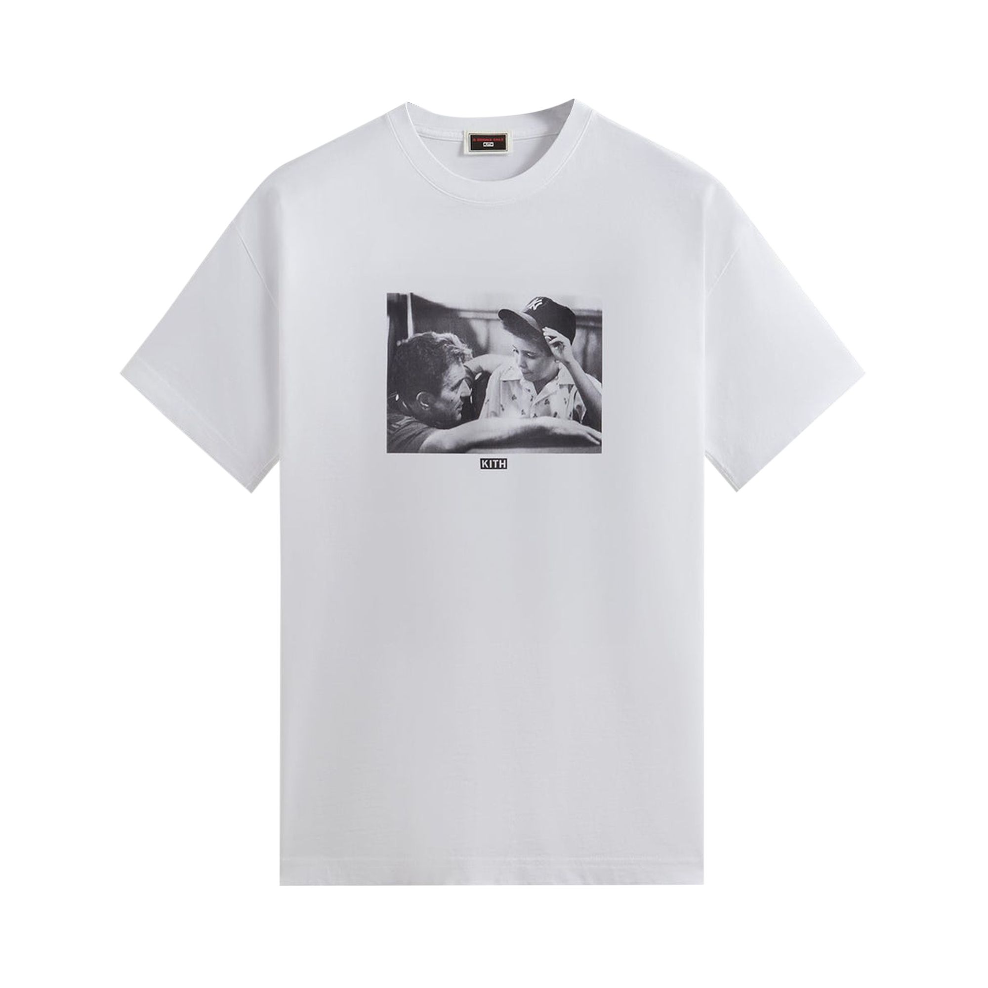 Pre-owned Kith For A Bronx Tale Yankees Vintage Tee 'white'