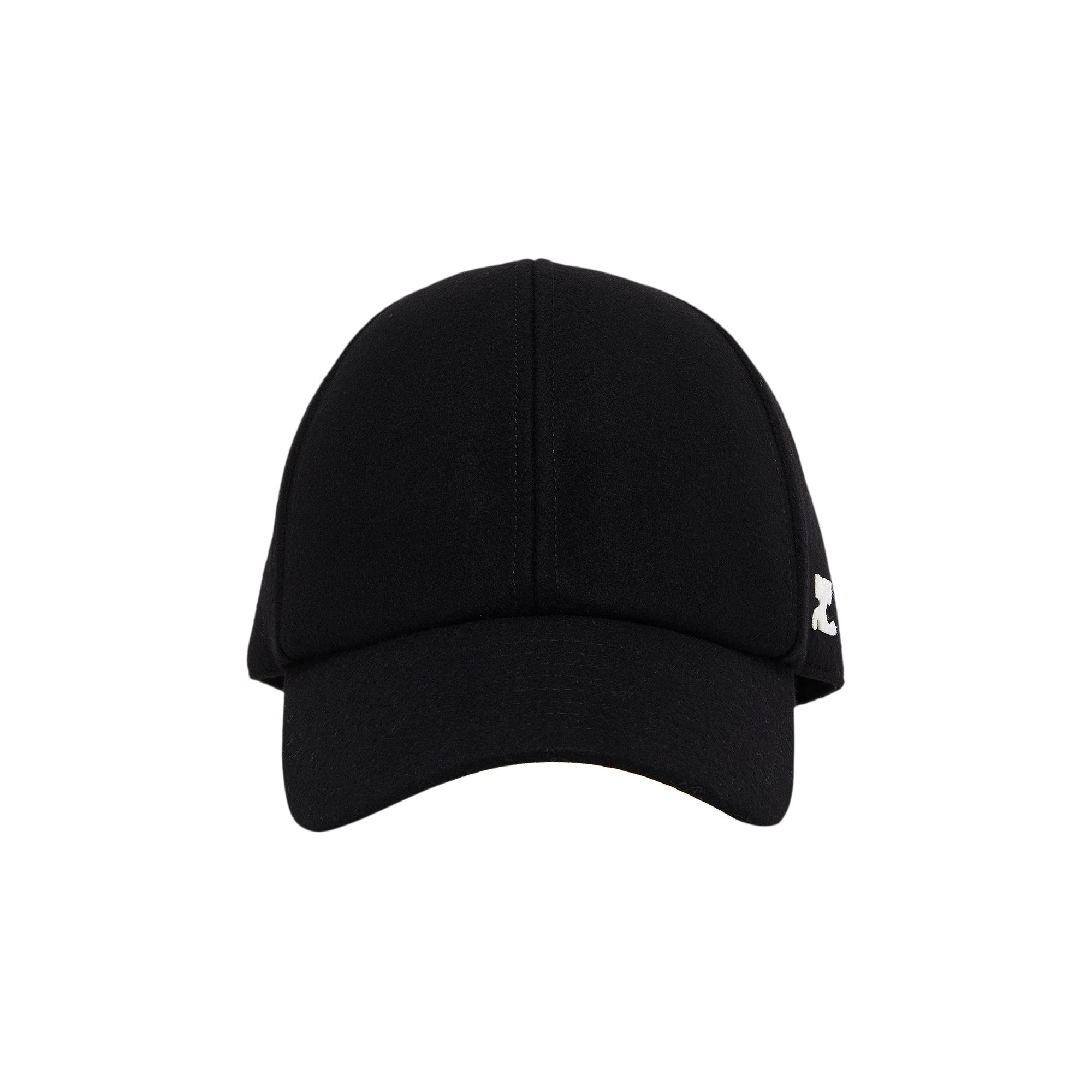 Pre-owned Courrèges Signature Cap 'black' | Women's Size S
