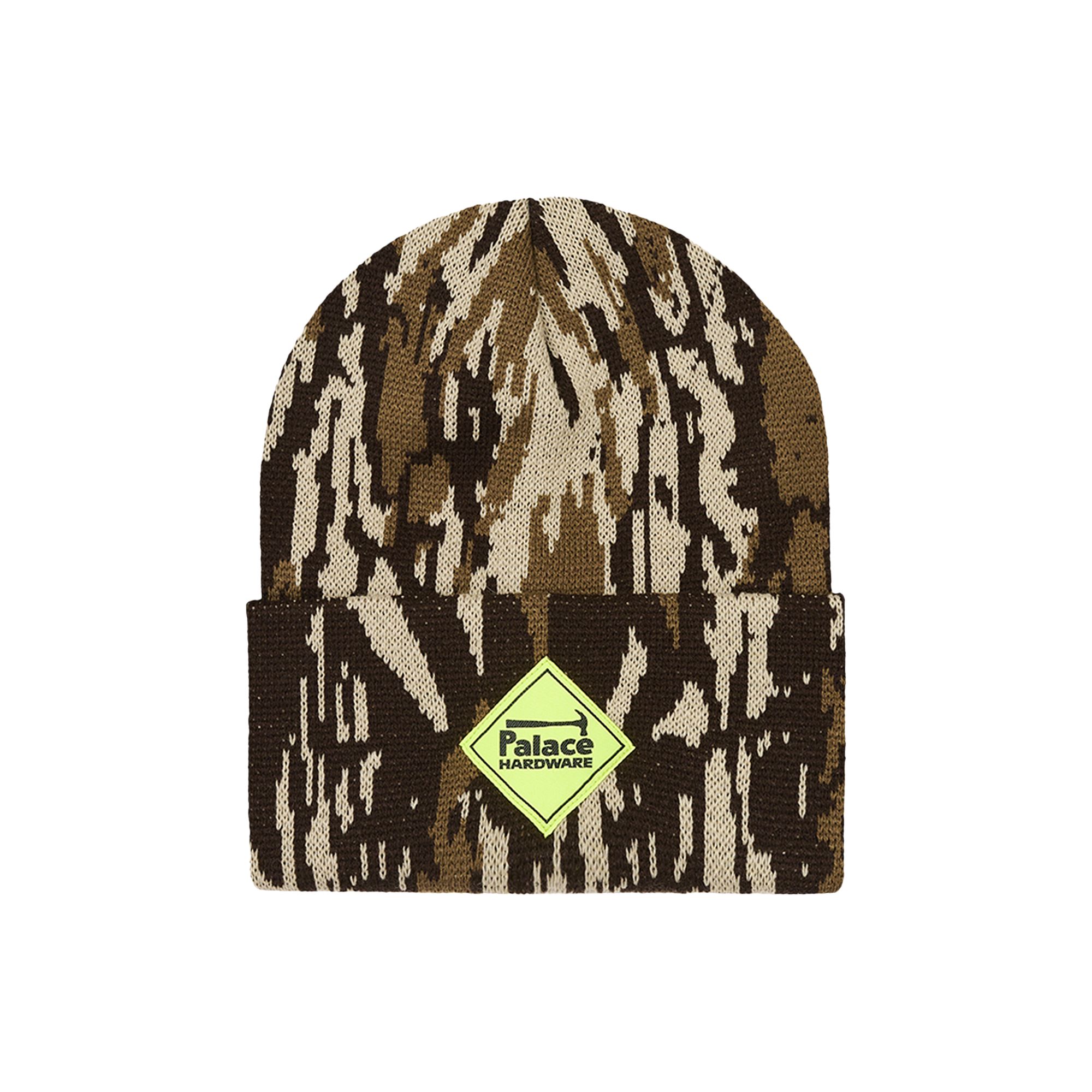 Pre-owned Palace Hardware Beanie 'camo' | Multi-color | Men's Size Onesize