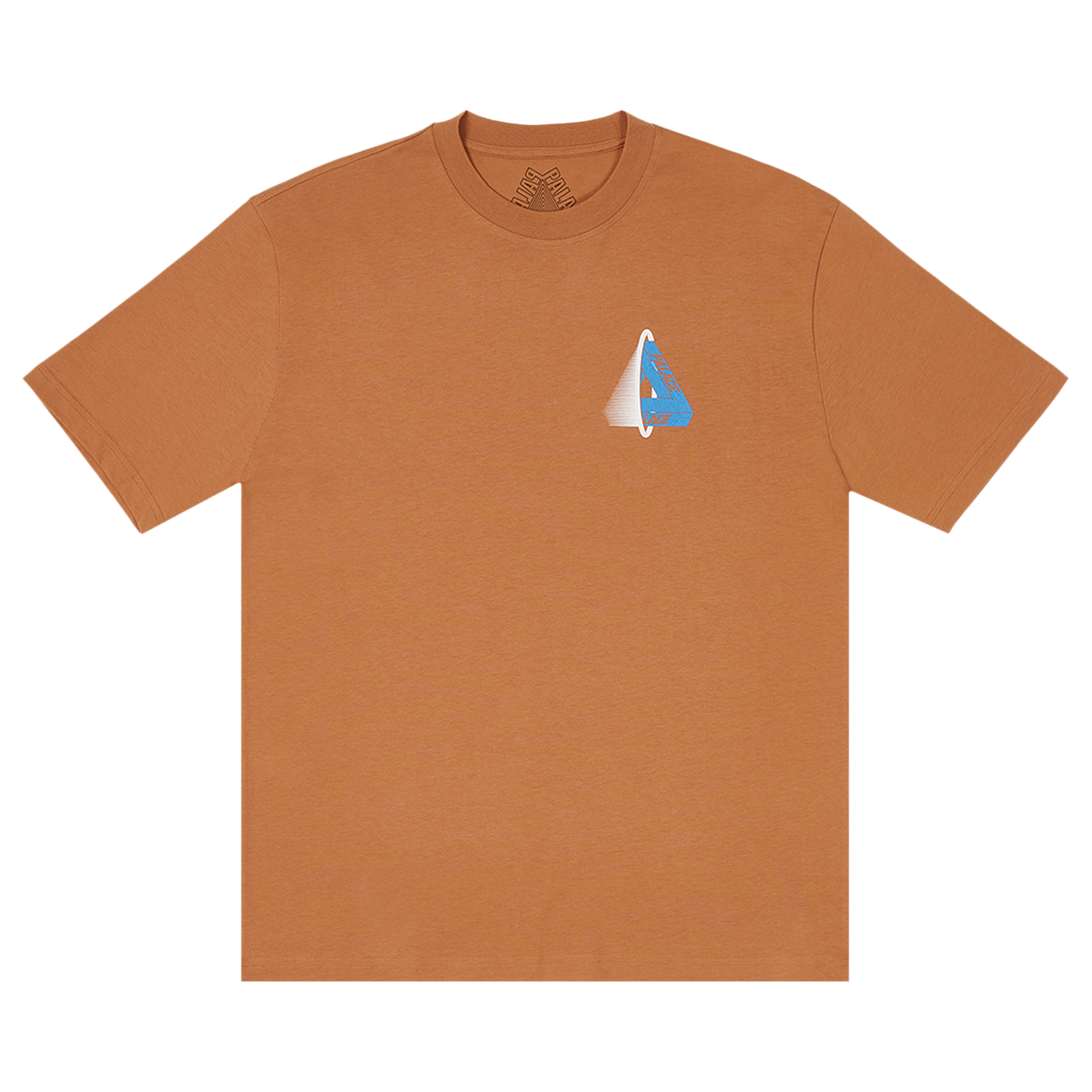 Pre-owned Palace Tri-void T-shirt 'melted Sugar' In Orange