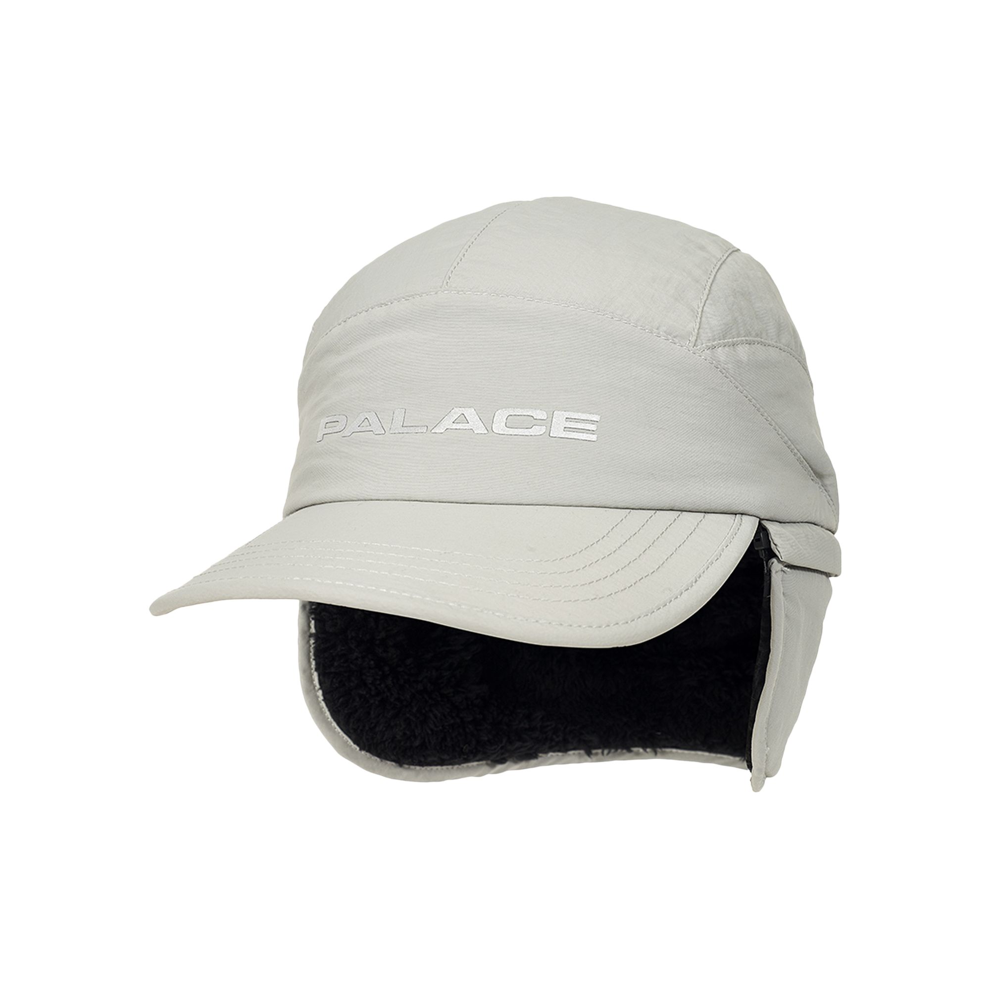 Pre-owned Palace Micro Earflap Runner 'grey' | Men's Size Onesize In Gray