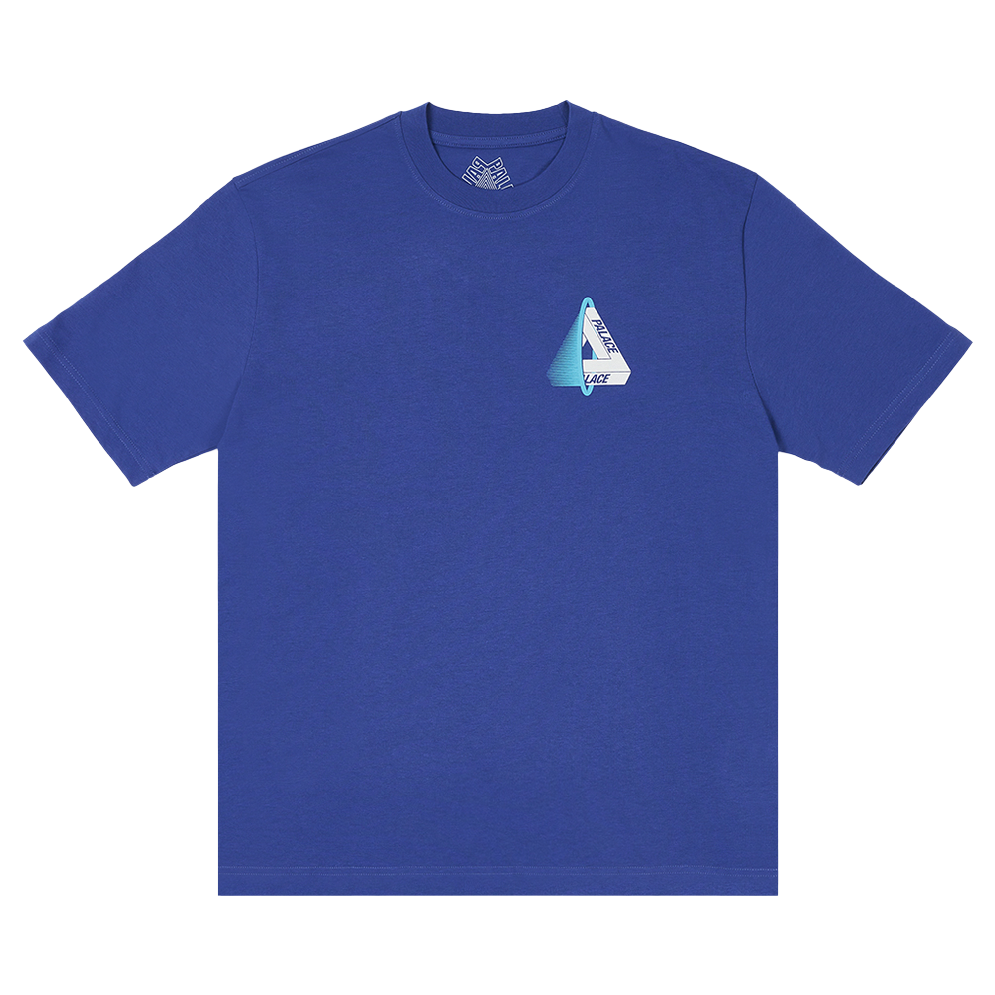 Pre-owned Palace Tri-void T-shirt 'ultra' In Blue