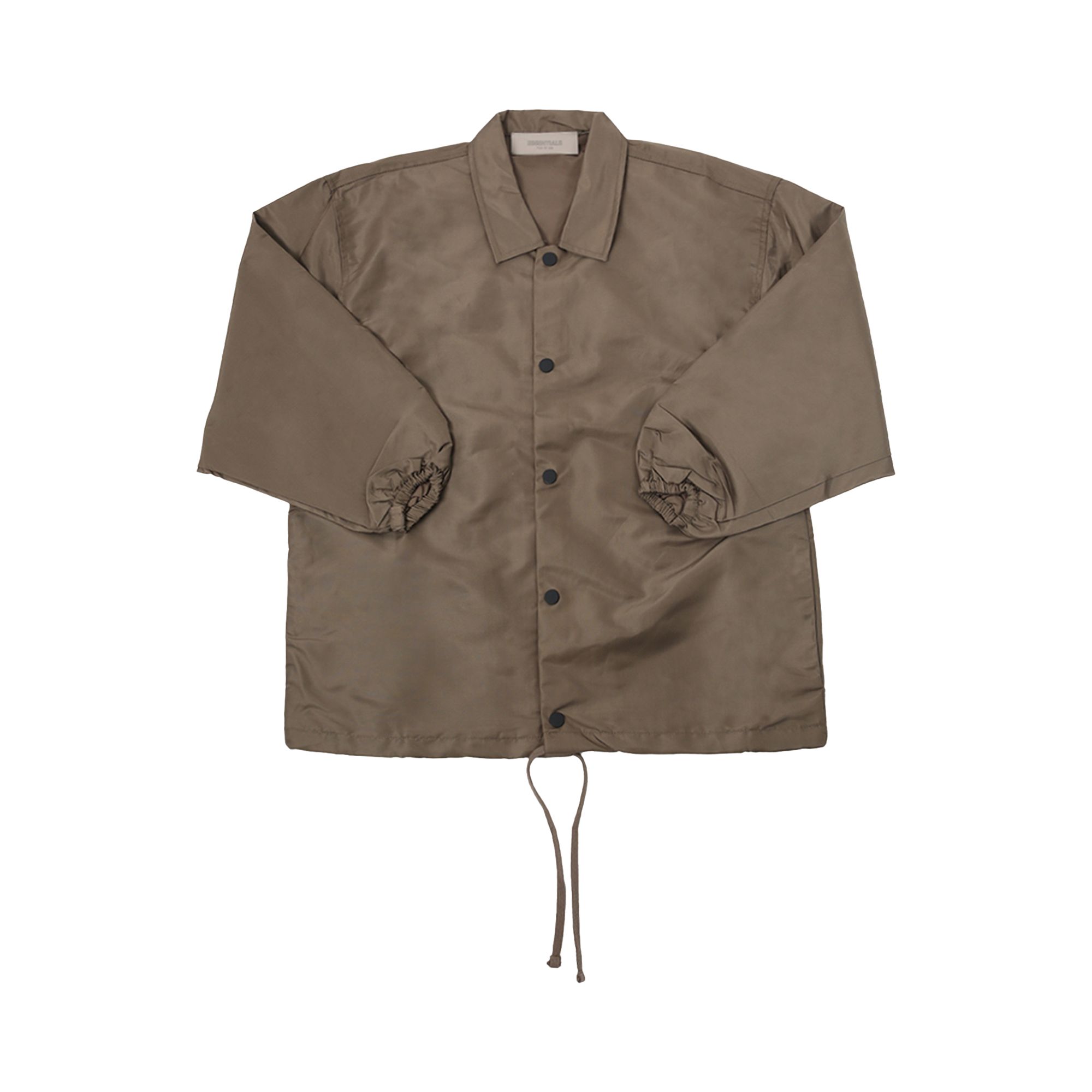 Fear of God Essentials Kids Coaches Jacket 'Wood' | Brown | Kid's Size 8