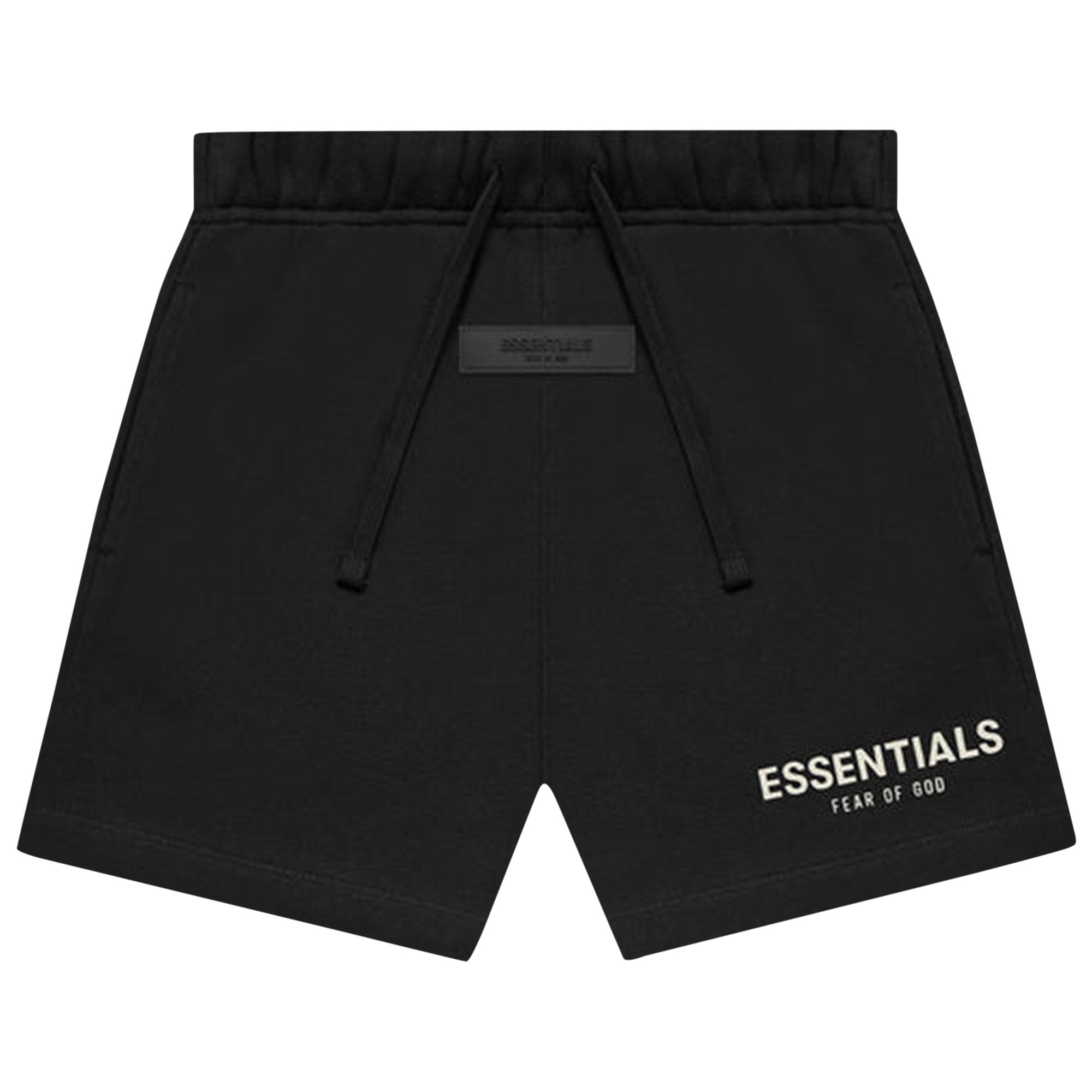 Fear of God Essentials Kids Sweatshort 'Stretch Limo' | Black | Kid's Size -4.5