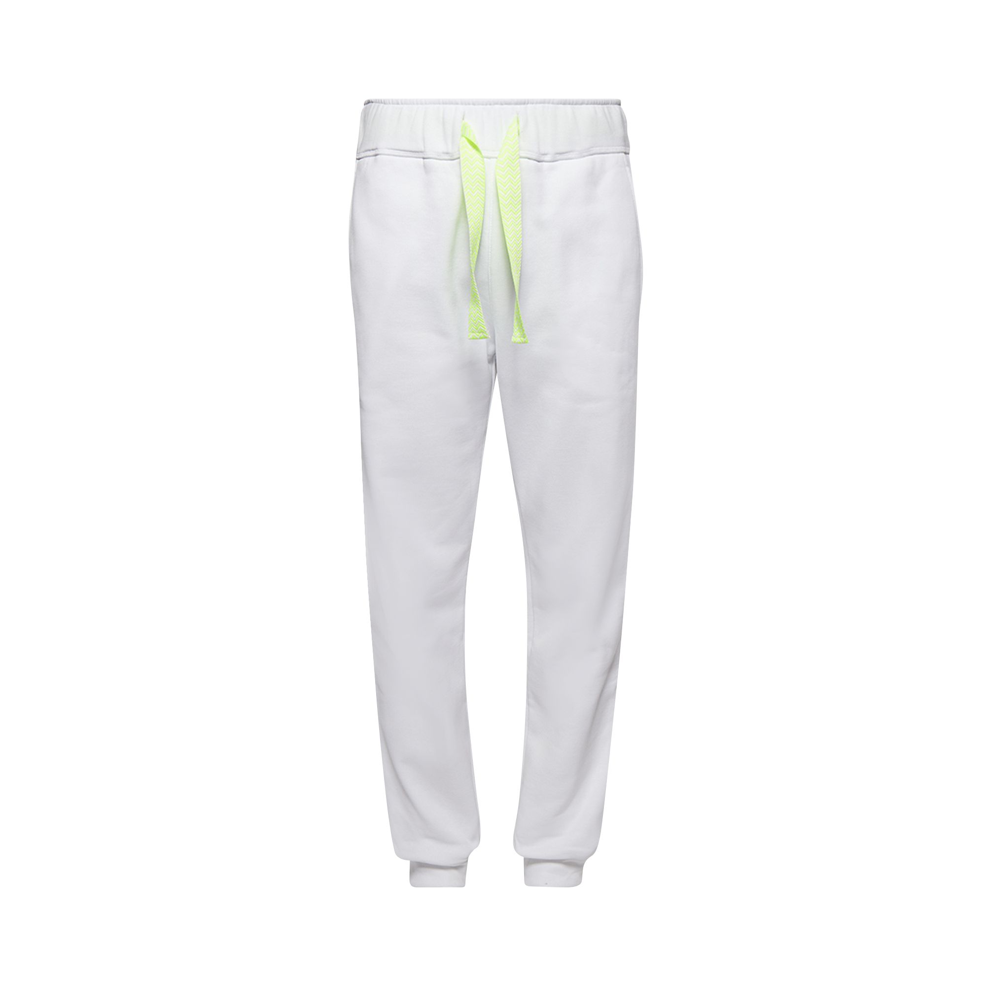 Lanvin Joggers With Curb Lace 'Optic White' | Men's Size XL