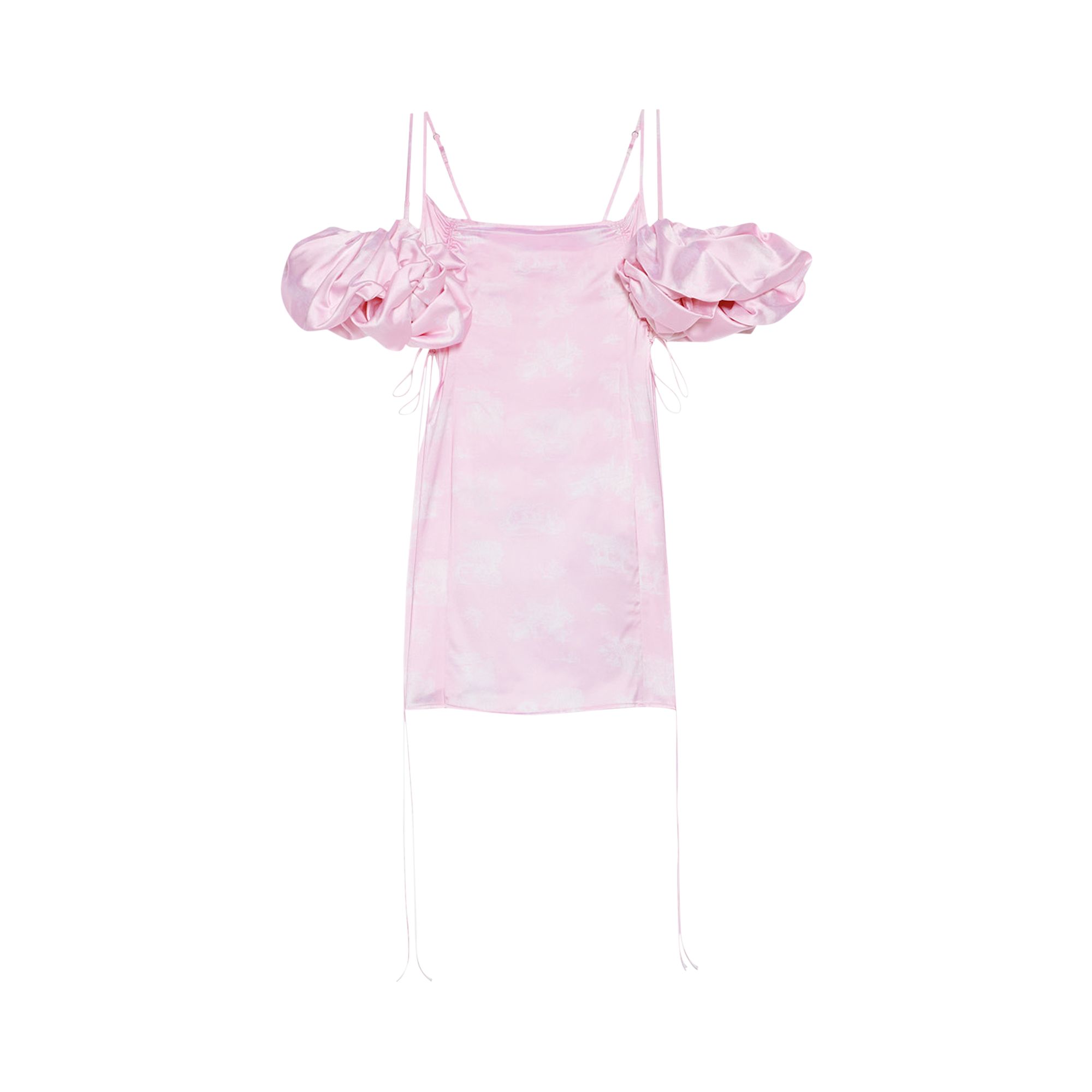 Jacquemus La Mini Robe Chouchou Dress 'Print Toile De Jouy Pink' | Women's Size 38