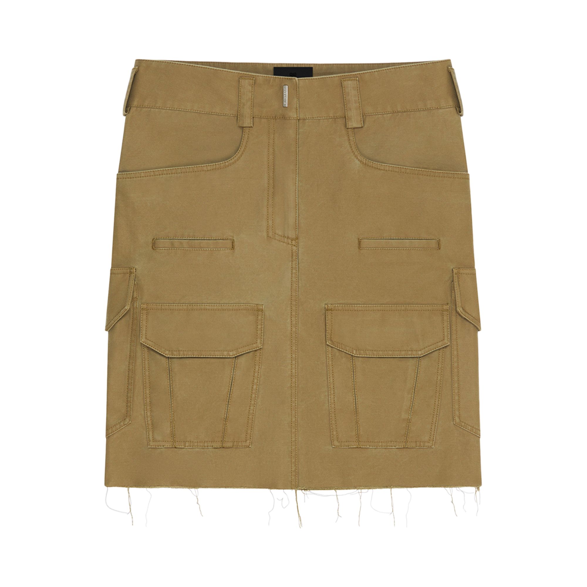Pre-owned Givenchy Cargo Skirt 'olive Green' | Women's Size 38