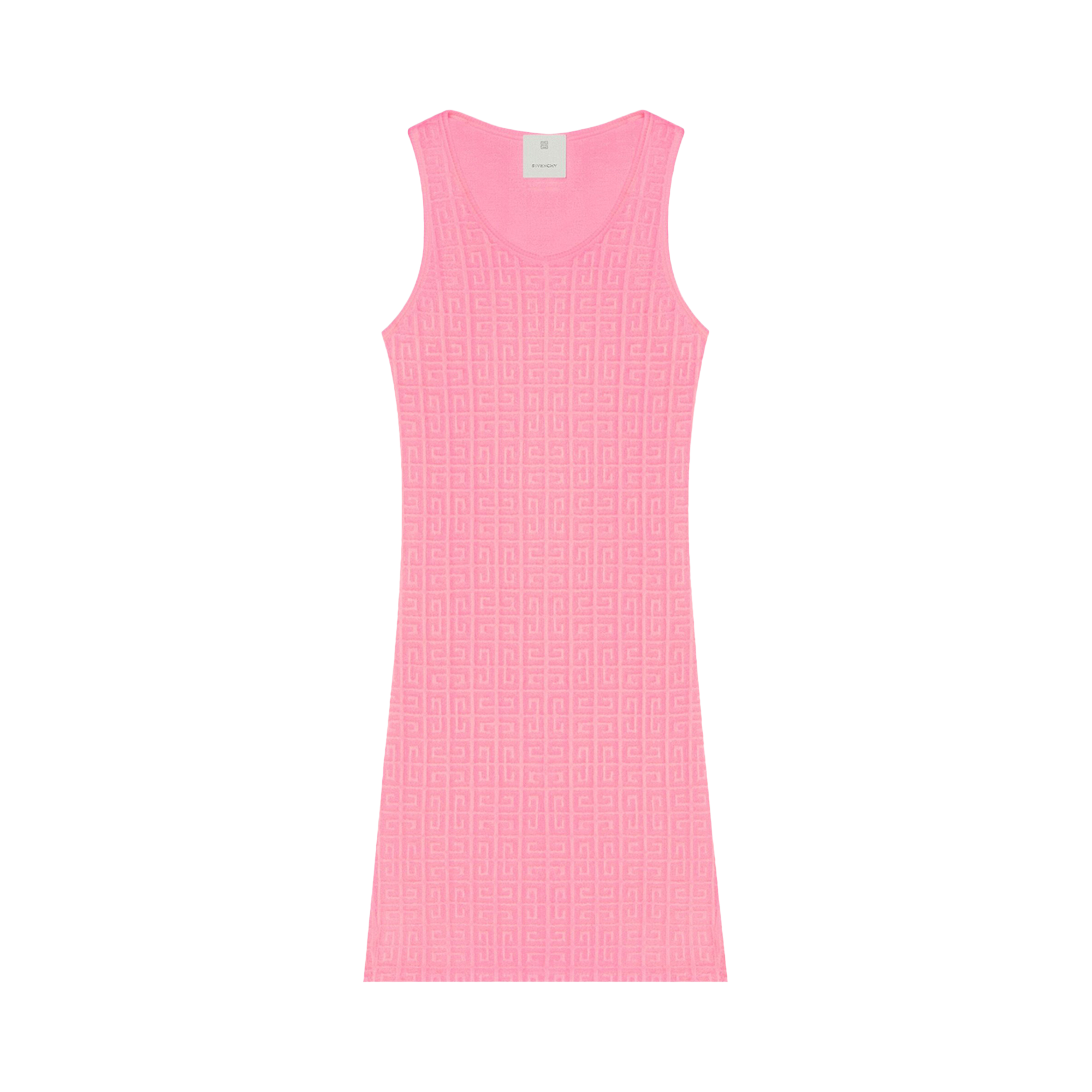 Pre-owned Givenchy Tank Mini Dress 'old Pink'