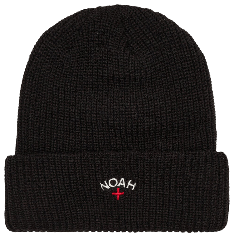 帽子 NOAH Core Logo Beanie Black Core Logo Beanie - Noah