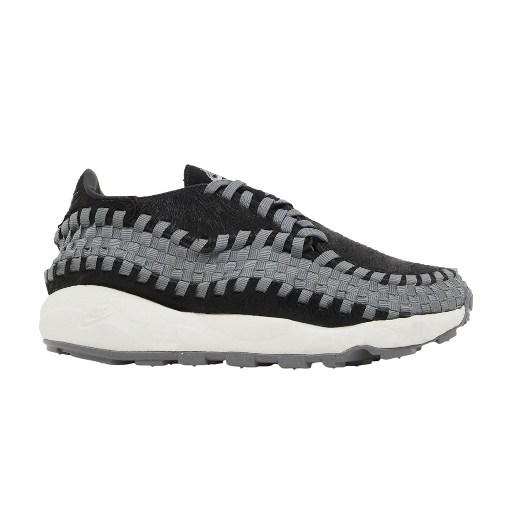 Pre-owned Nike Wmns Air Footscape Woven 'black Smoke Grey'
