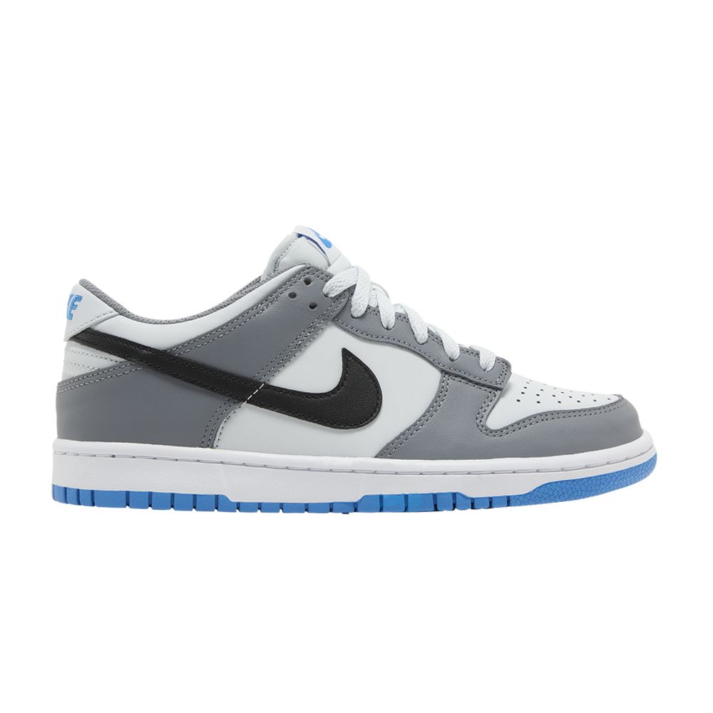 Pre-owned Nike Dunk Low Gs 'cool Grey Photo Blue' | Kid's Size 3.5 In Gray