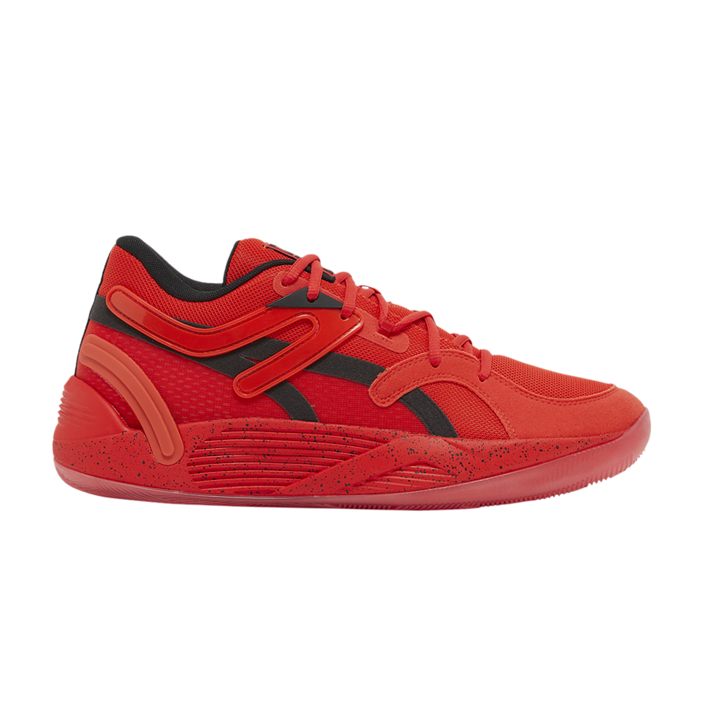 Pre-owned Puma Trc Blaze Court 'against All Odds' In Red