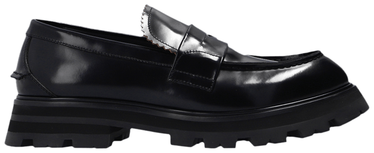 Alexander McQueen Worker Moccasins Black