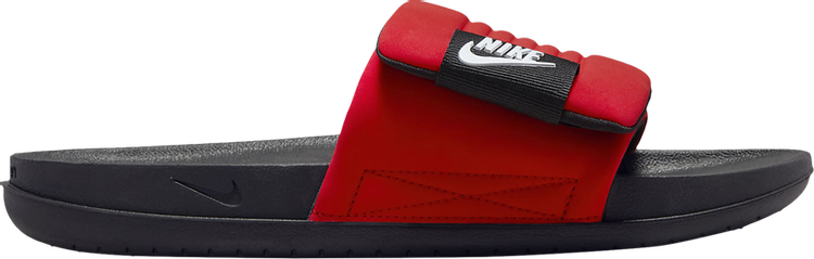  Nike Offcourt Slide (Black/Black-University RED, 11)