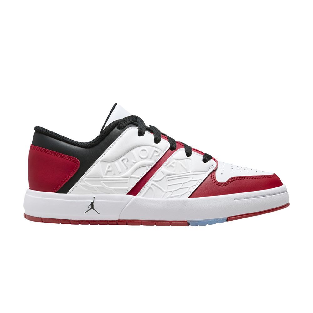 Pre-owned Air Jordan Jordan Nu Retro 1 Low Gs 'chicago' | Red | Kid's Size 5.5
