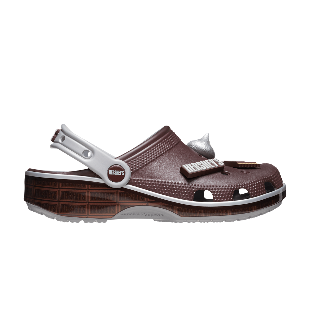 Pre-owned Crocs Hershey's X Classic Clog 'hershey's Kisses' In Brown