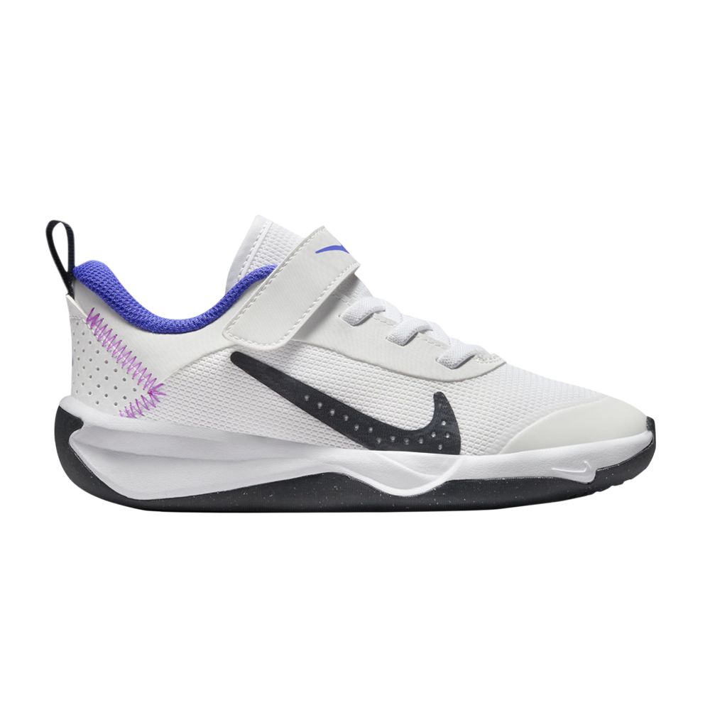 Pre-owned Nike Omni Multi-court Ps 'white Dark Obsidian' | Kid's Size 3