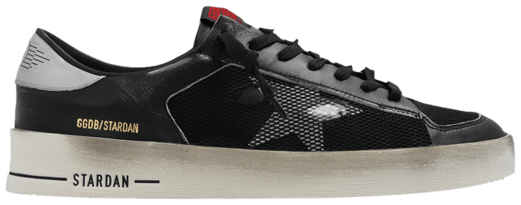 スニーカー GOLDEN GMF00370 F004118 90179 STARDAN BLACK SILV Buy Golden Goose Stardan 'Black Silver' - GMF00370 F004118