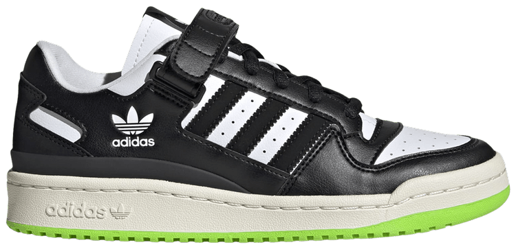 ★adidas★ Forum Row W Black HQ4425 Buy Wmns Forum Low 'Black Neon Green' - HQ4425 | GOAT
