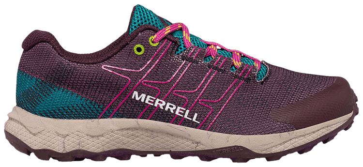 Merrell Moab Flight Low Big Kid Burgundy
