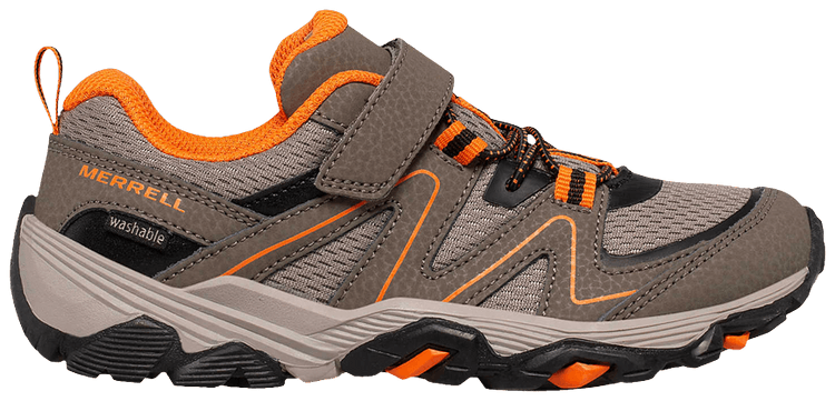 Merrell Trail Quest Big Kid Gunsmoke Orange