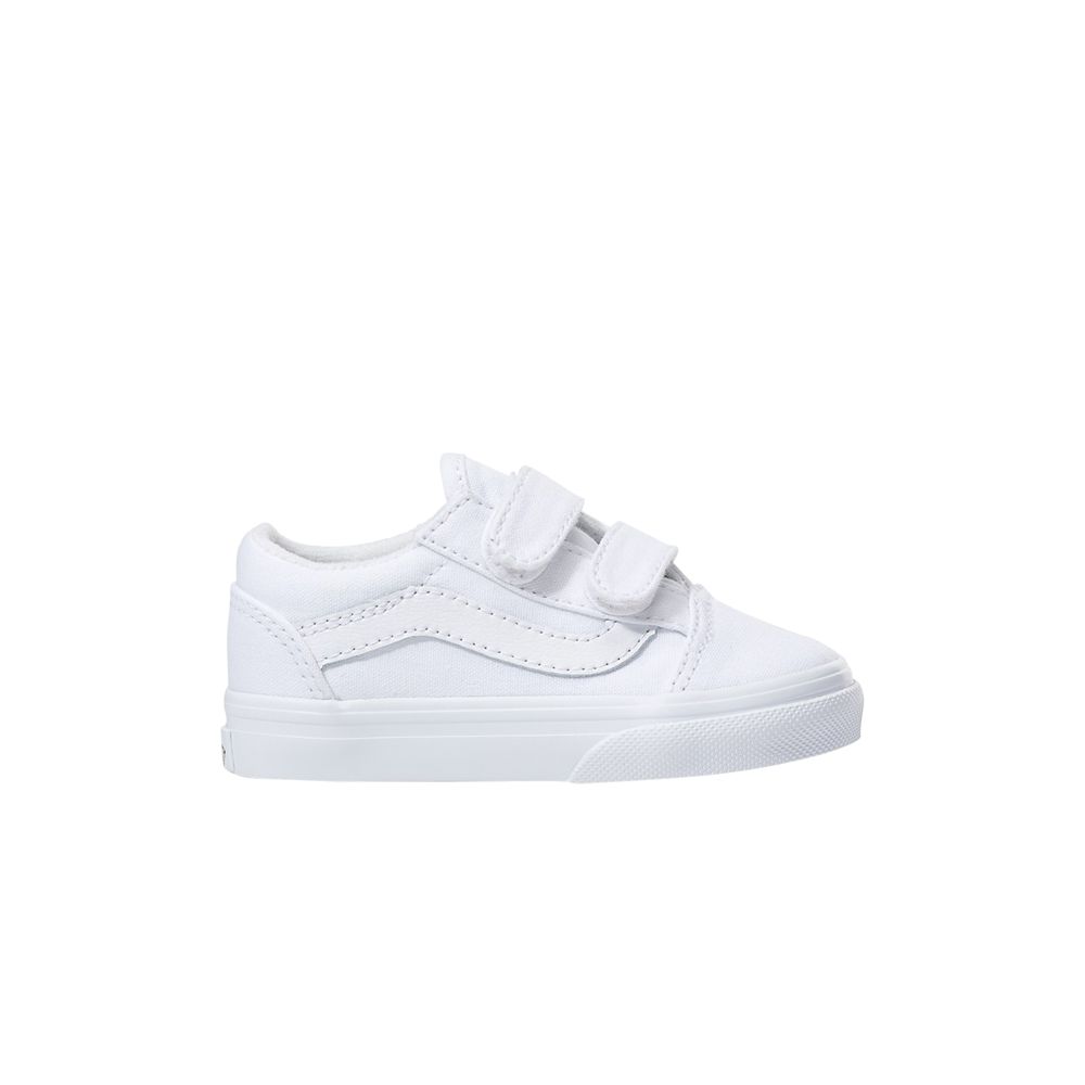 Pre-owned Vans Old Skool V Toddler 'racing Red' | Infant Size 9