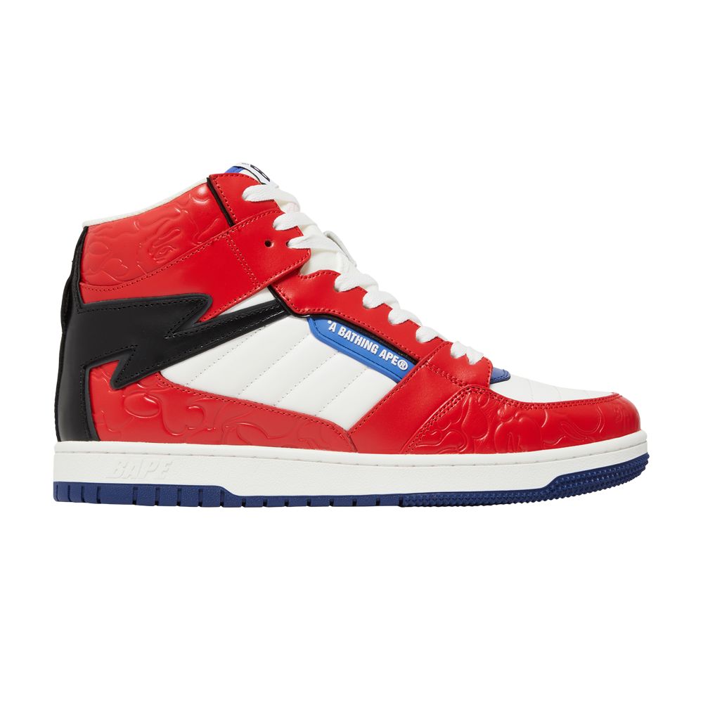 Pre-owned Bape Sta 88 Mid #1 'red'