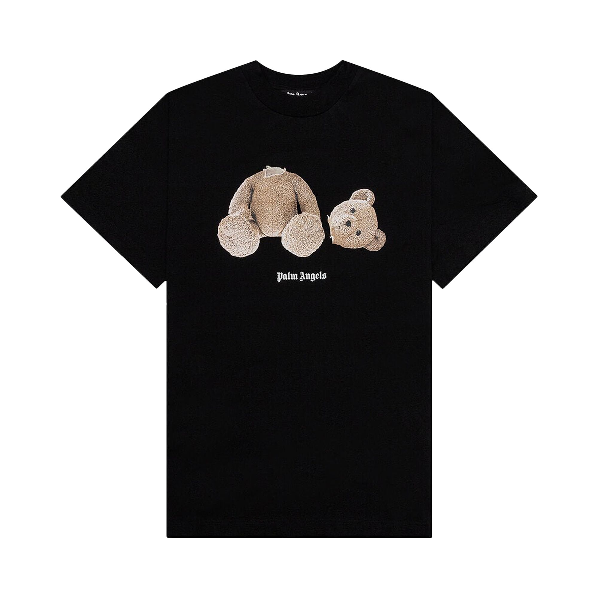 Palm Angels Bear Classic Tee 'Black/Brown' | Men's Size XL