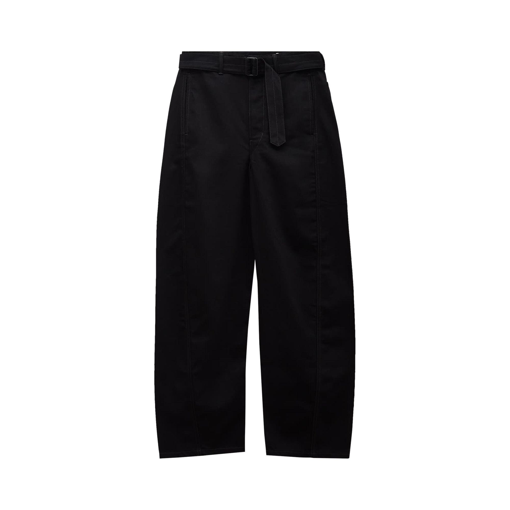 Pre-owned Lemaire Twisted Belted Pant 'black'