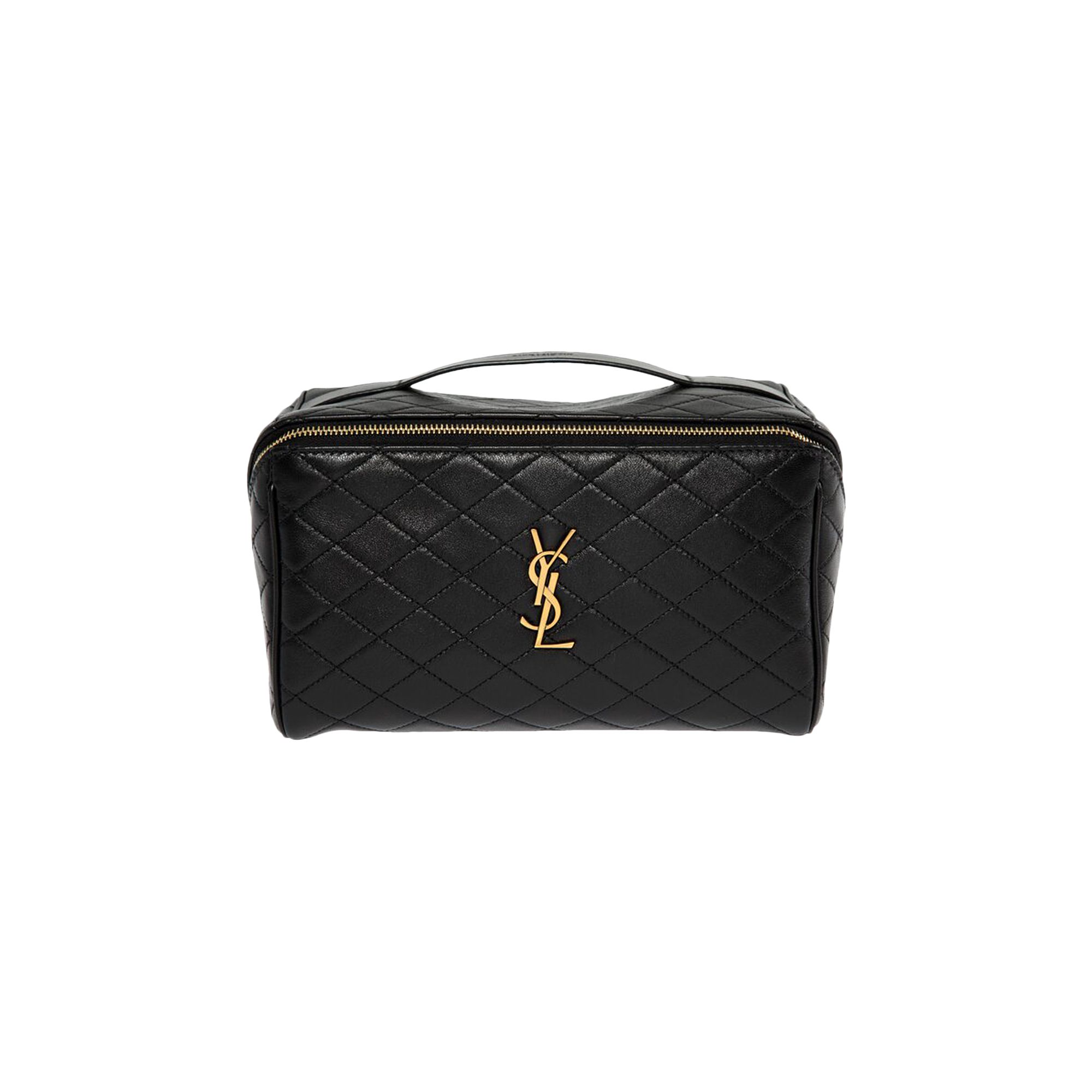 Pre-owned Saint Laurent Gaby Vanity Case 'black'