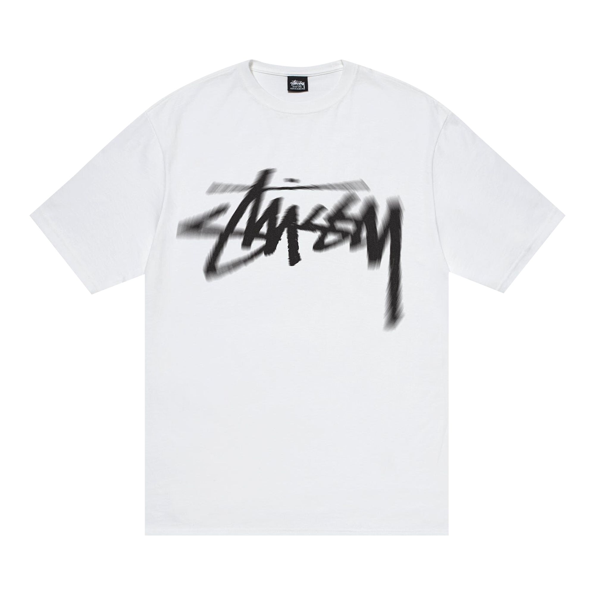 Stussy Dizzy Stock Tee 'White' | Men's Size XL
