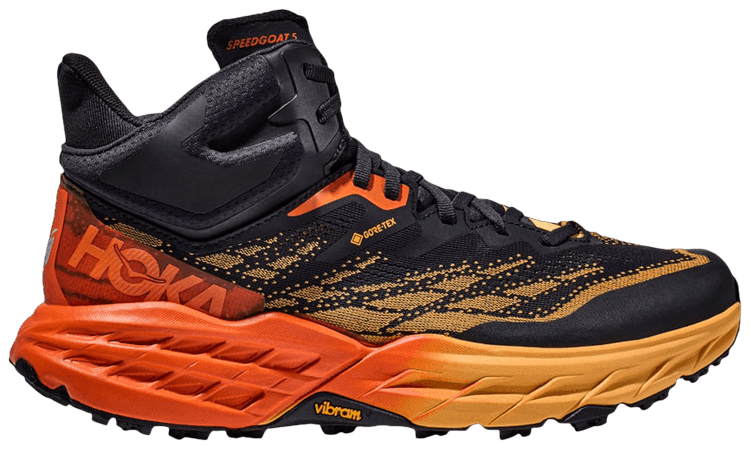 Speedgoat 5 Mid GORE-TEX 'Blue Graphite Amber Yellow'