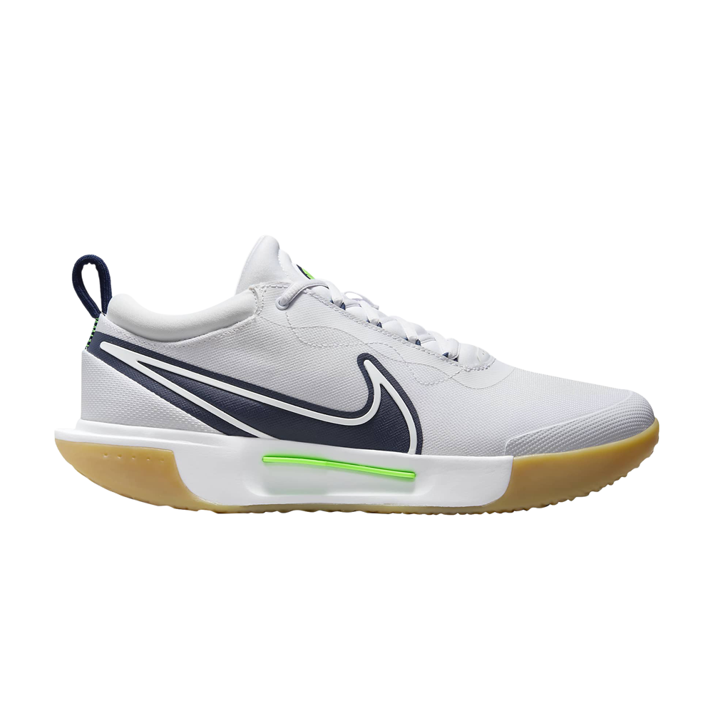 Pre-owned Nike Court Zoom Pro 'white Midnight Navy Gum'