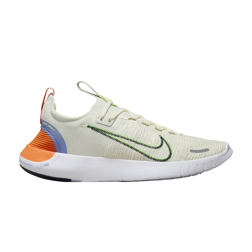 Pre-owned Nike Wmns Free Rn Next Nature 'sea Glass Lime Blast' In Grey