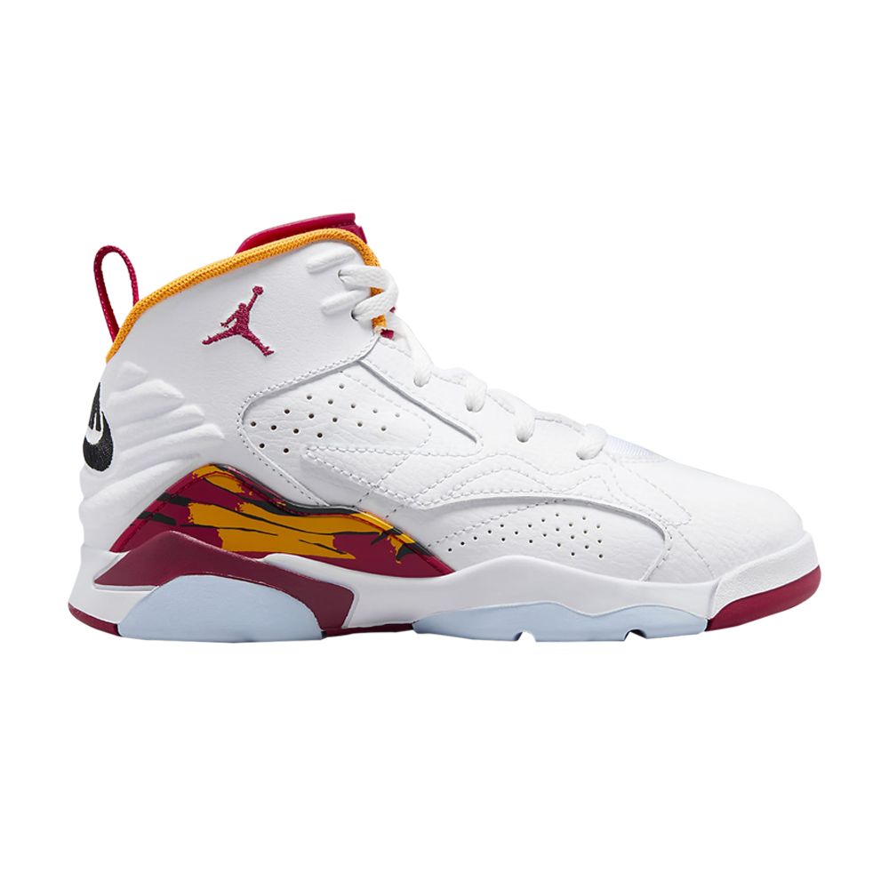 Pre-owned Air Jordan Jordan Mvp Mid Ps 'cardinal' | White | Kid's Size 1