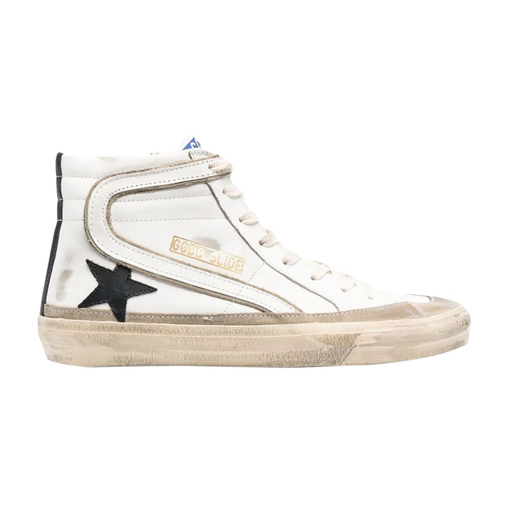 Pre-owned Golden Goose Wmns Slide Sneaker 'white Yellow Black' | Women's Size 39