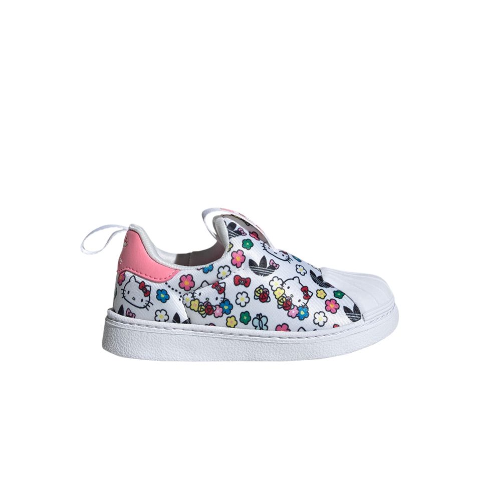 Pre-owned Adidas Originals Adidas Hello Kitty X Superstar 360 I 'floral' | White | Infant Size 4