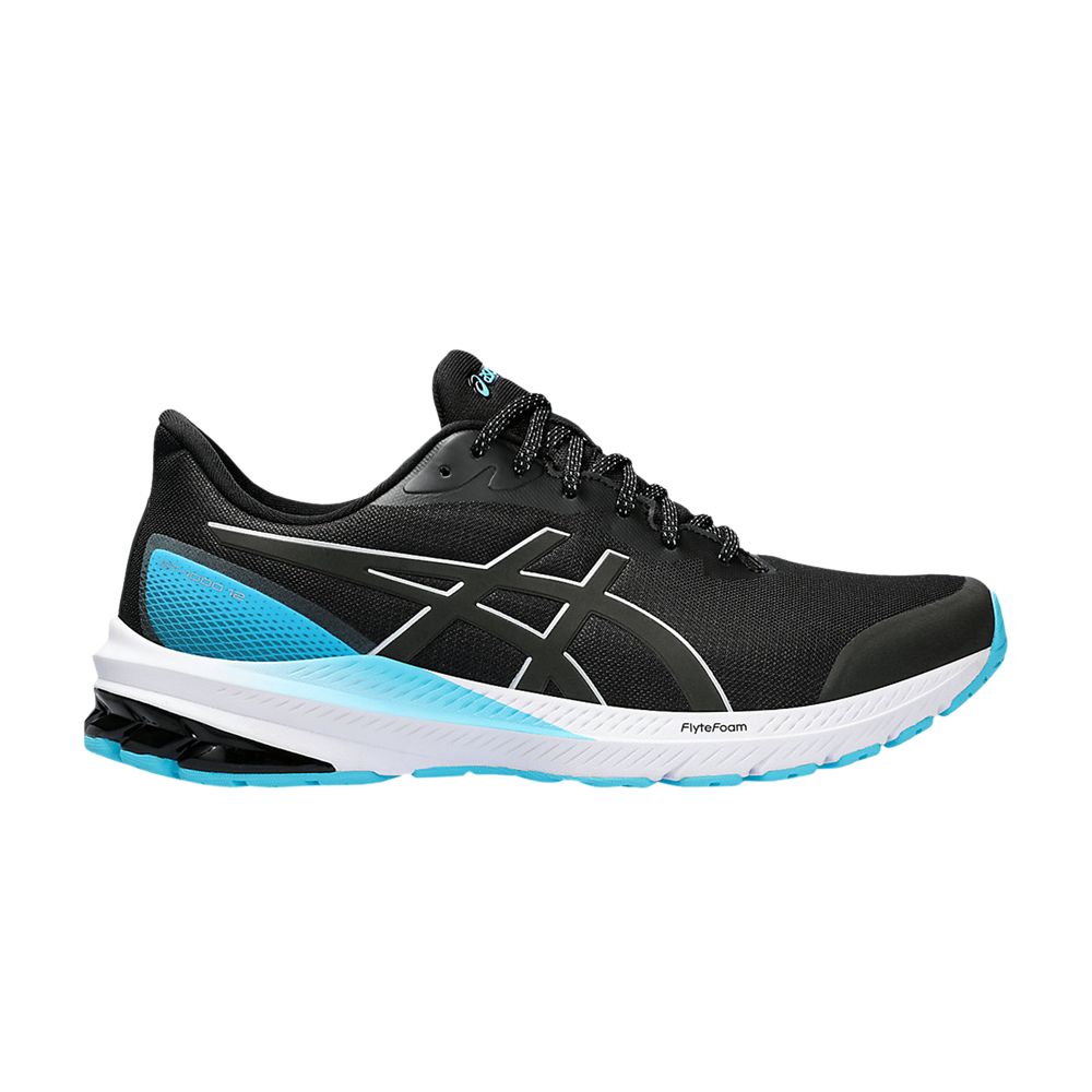 Pre-owned Asics Gt 1000 12 Lite-show 'black Pure Silver'