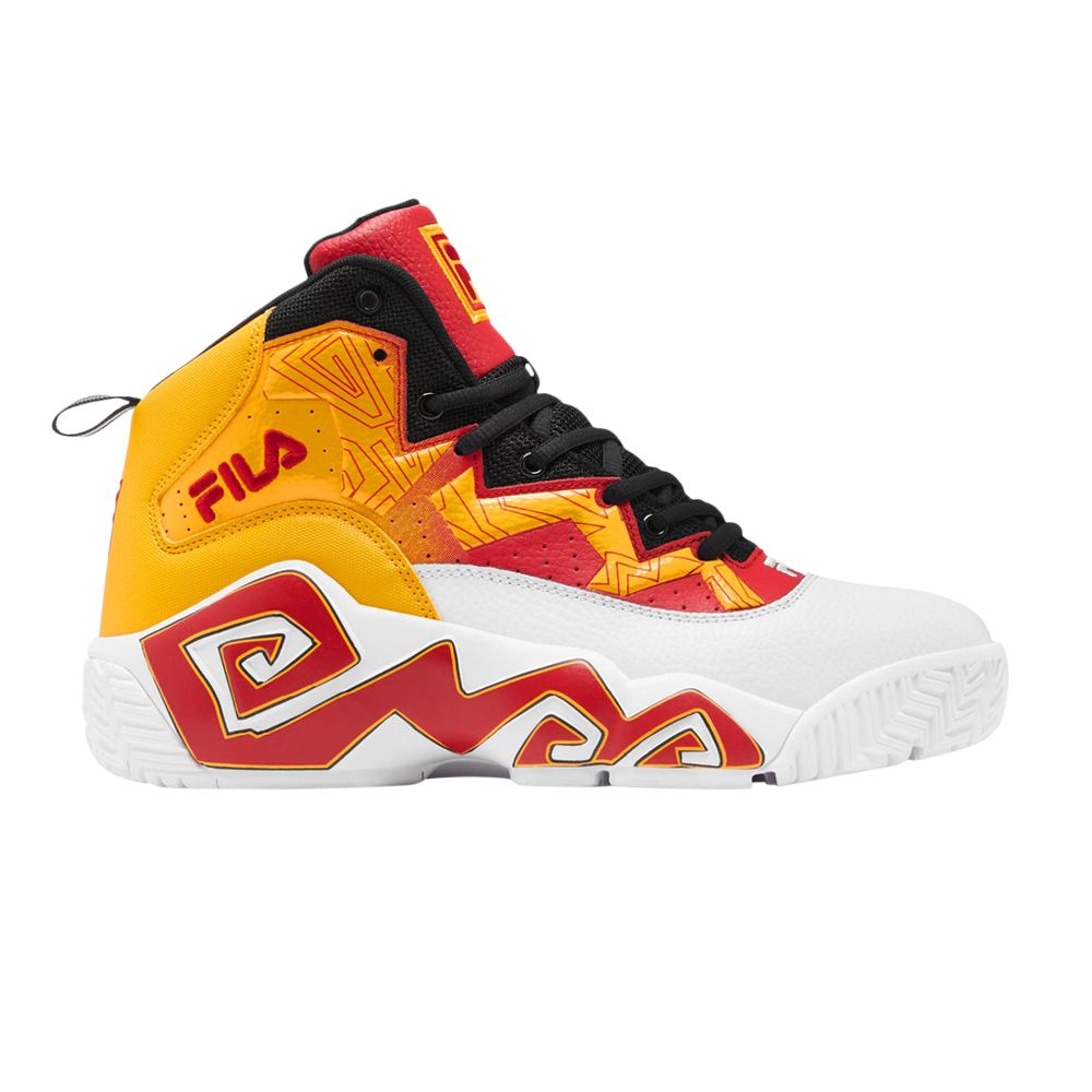 Fila MB 'White Yellow Red' | Men's Size 11.5 - 1BM01746-123