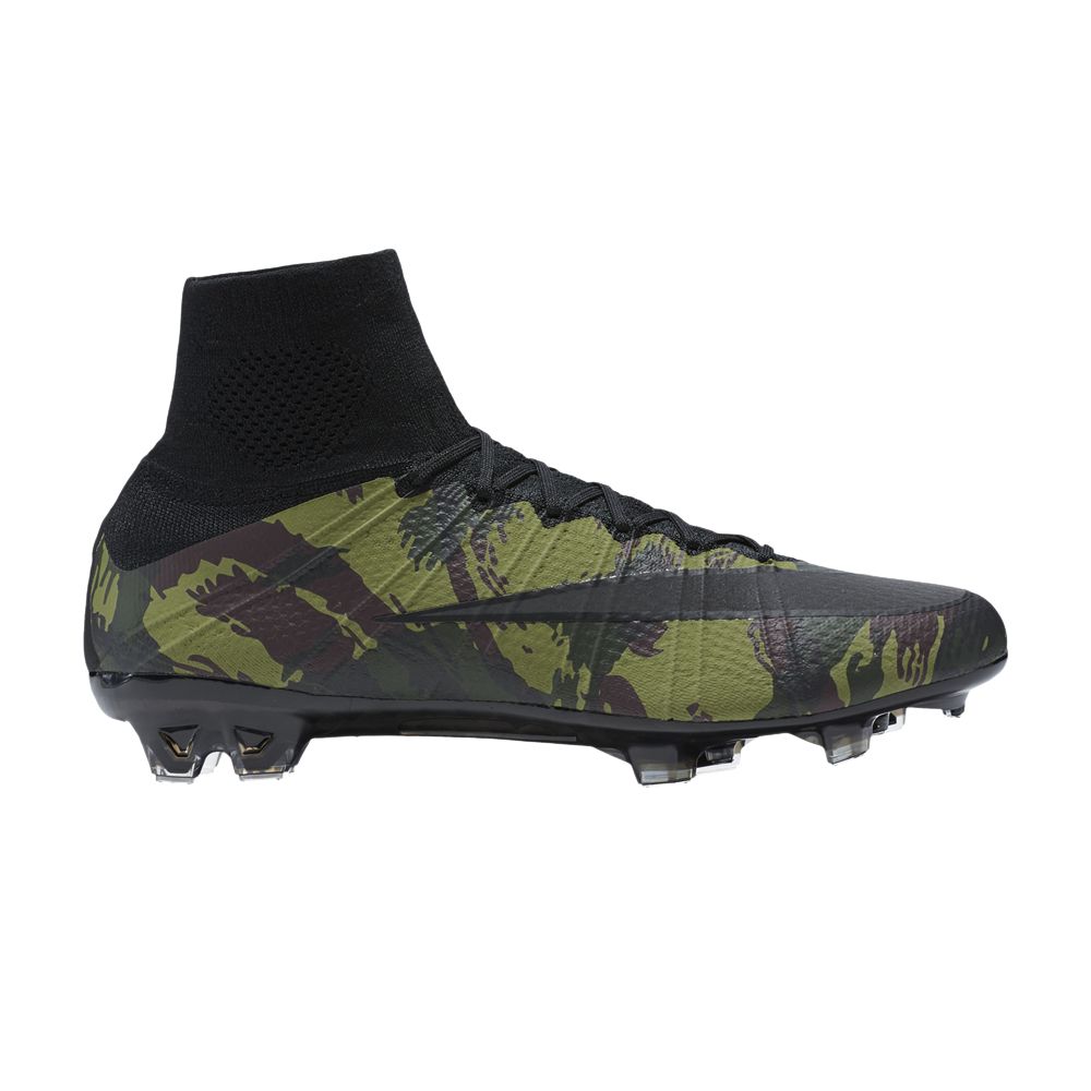 Pre-owned Nike Mercurial Superfly Se Fg 'jungle Camo' In Green