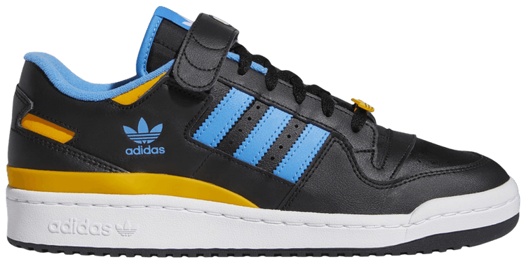 Adidas Forum Low Black Pulse Blue Collegiate Gold