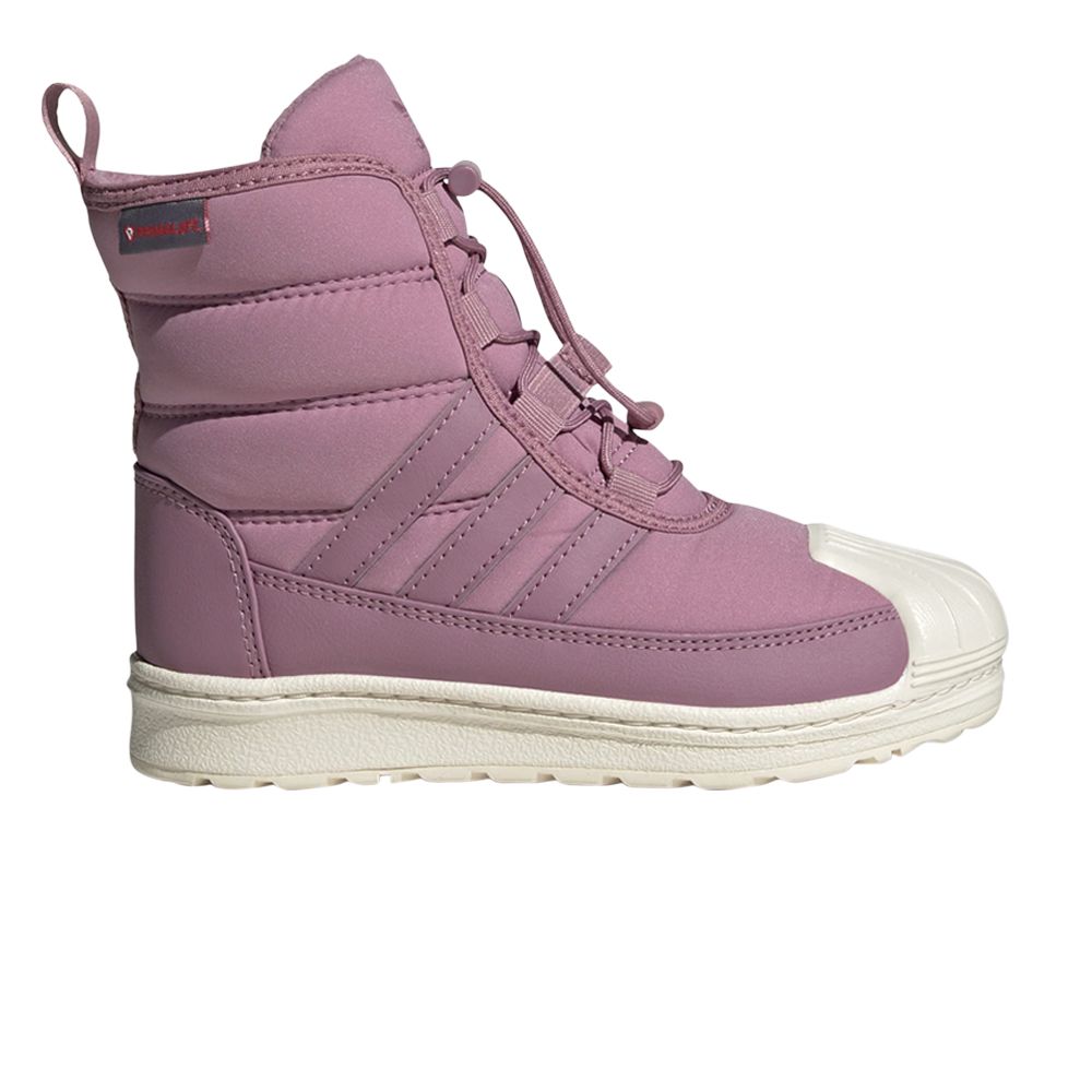 Pre-owned Adidas Originals Adidas Superstar 360 2.0 Boot J 'wonder Orchid' | Purple | Kid's Size 13
