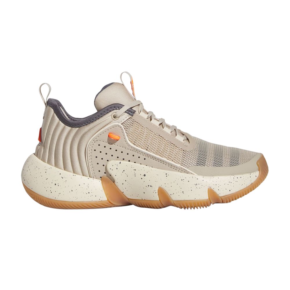 Pre-owned Adidas Originals Adidas Trae Unlimited Big Kid 'wonder Beige Gum' | Tan | Kid's Size 5.5 In Brown
