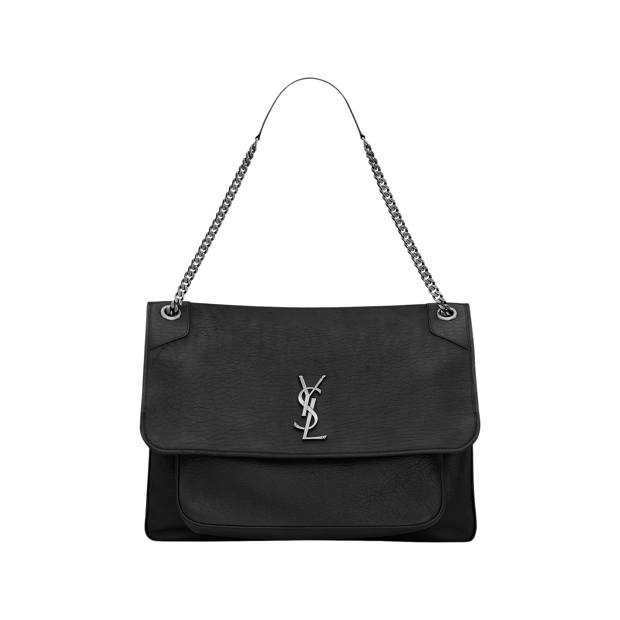 Pre-owned Saint Laurent Medium Niki Shoulder Bag 'black'