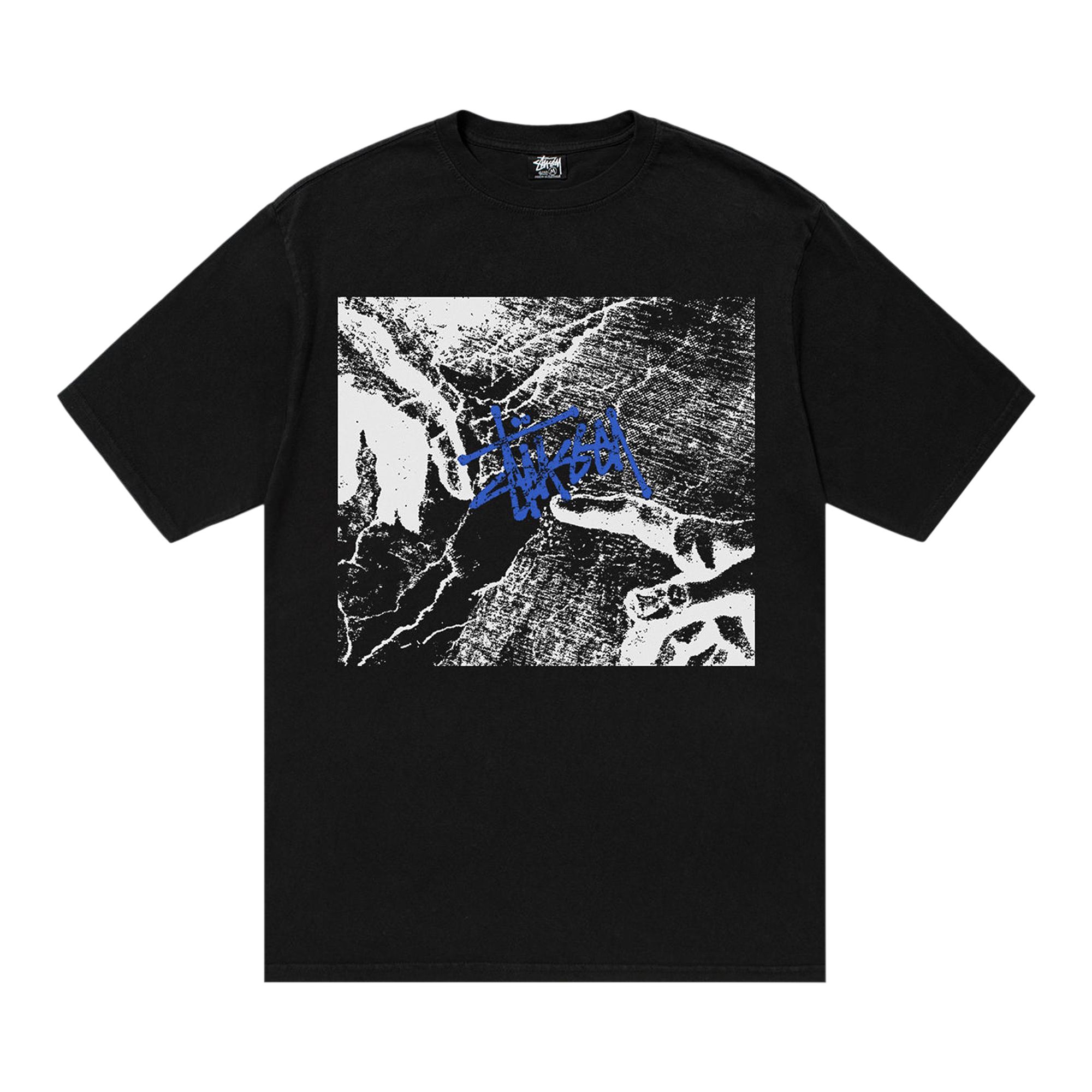 Stussy Creation Tee Pigment Dyed 'Black' | Men's Size L