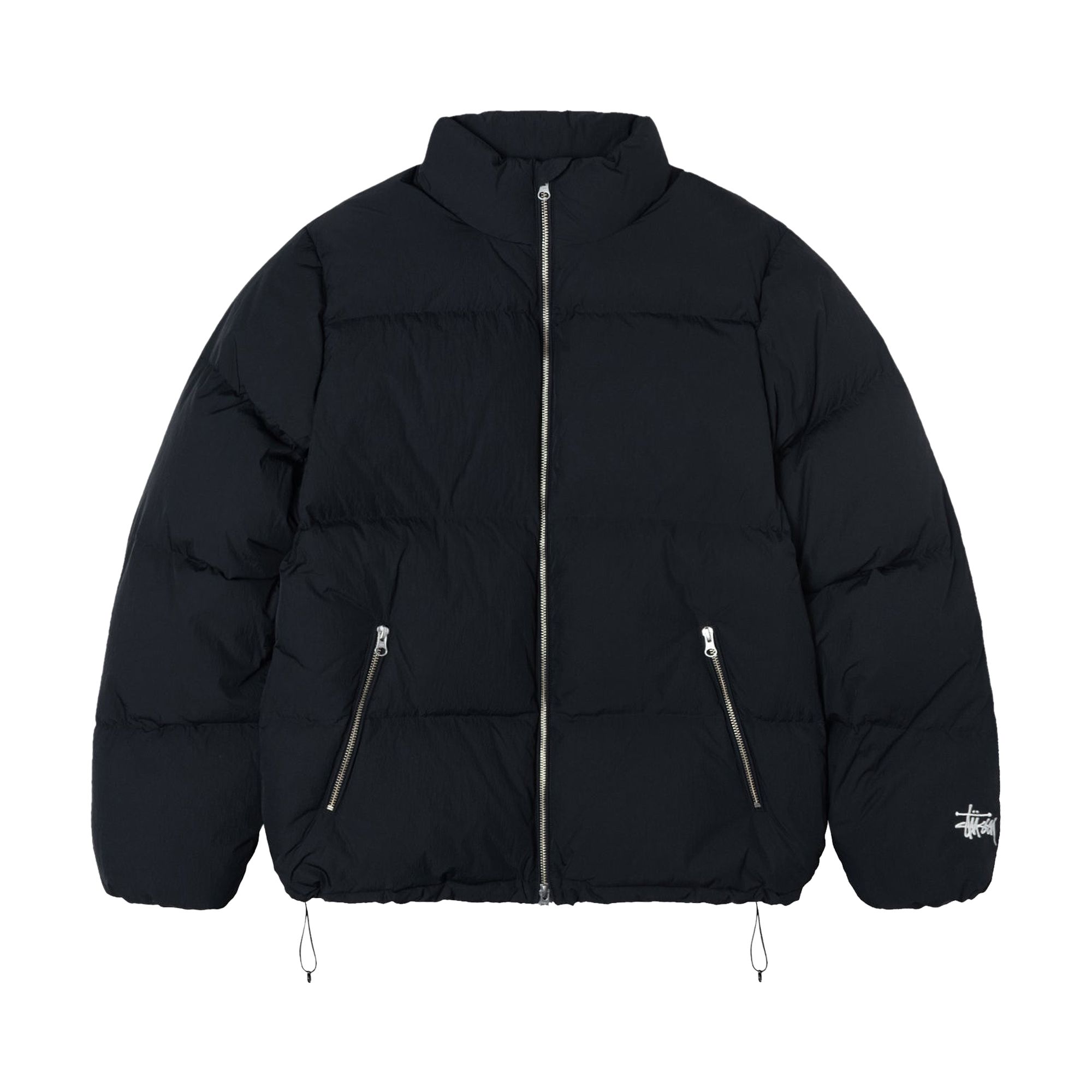 Stussy Down Puffer Nylon 'Black' | Men's Size M