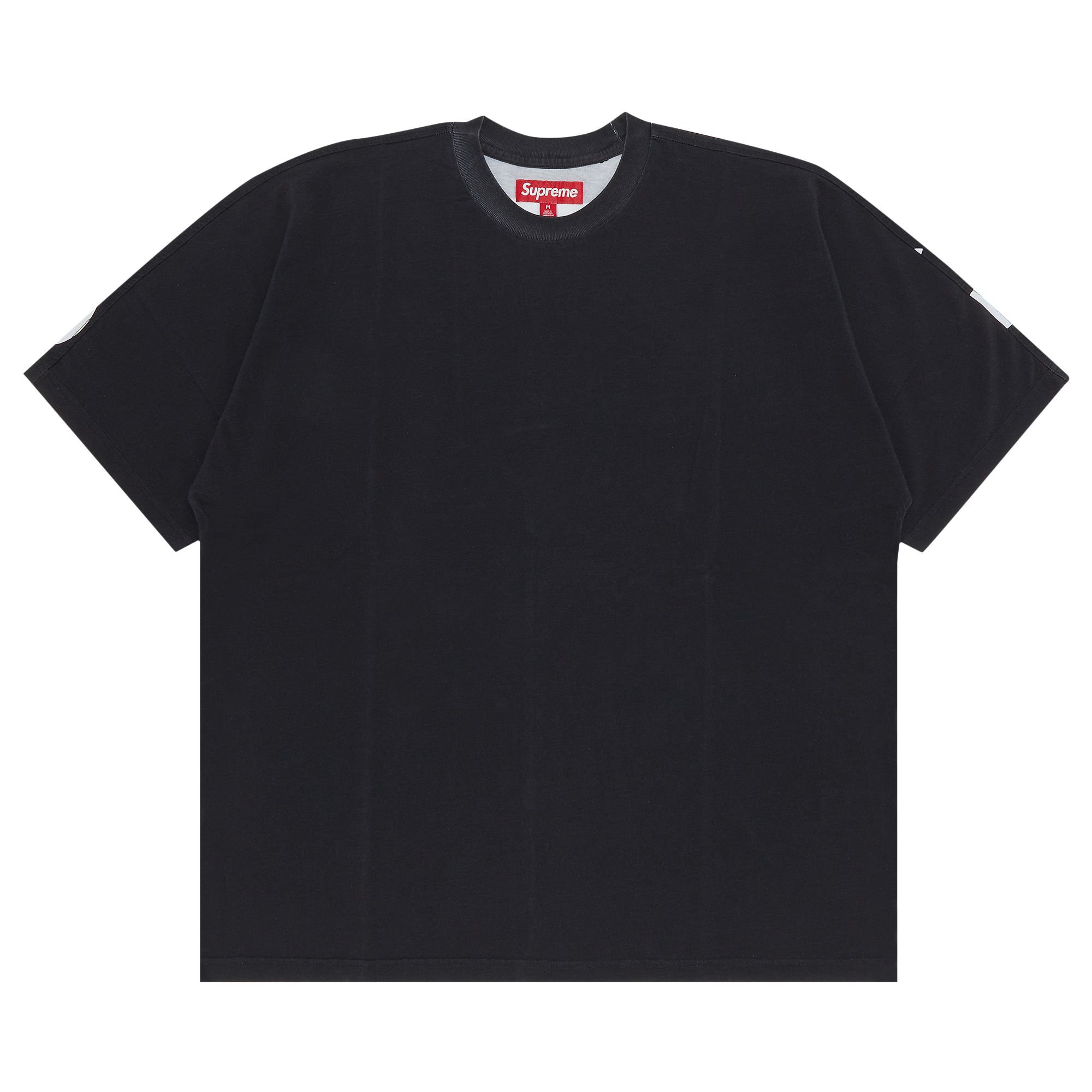 Supreme Split Short-Sleeve Top 'Black' | Men's Size S