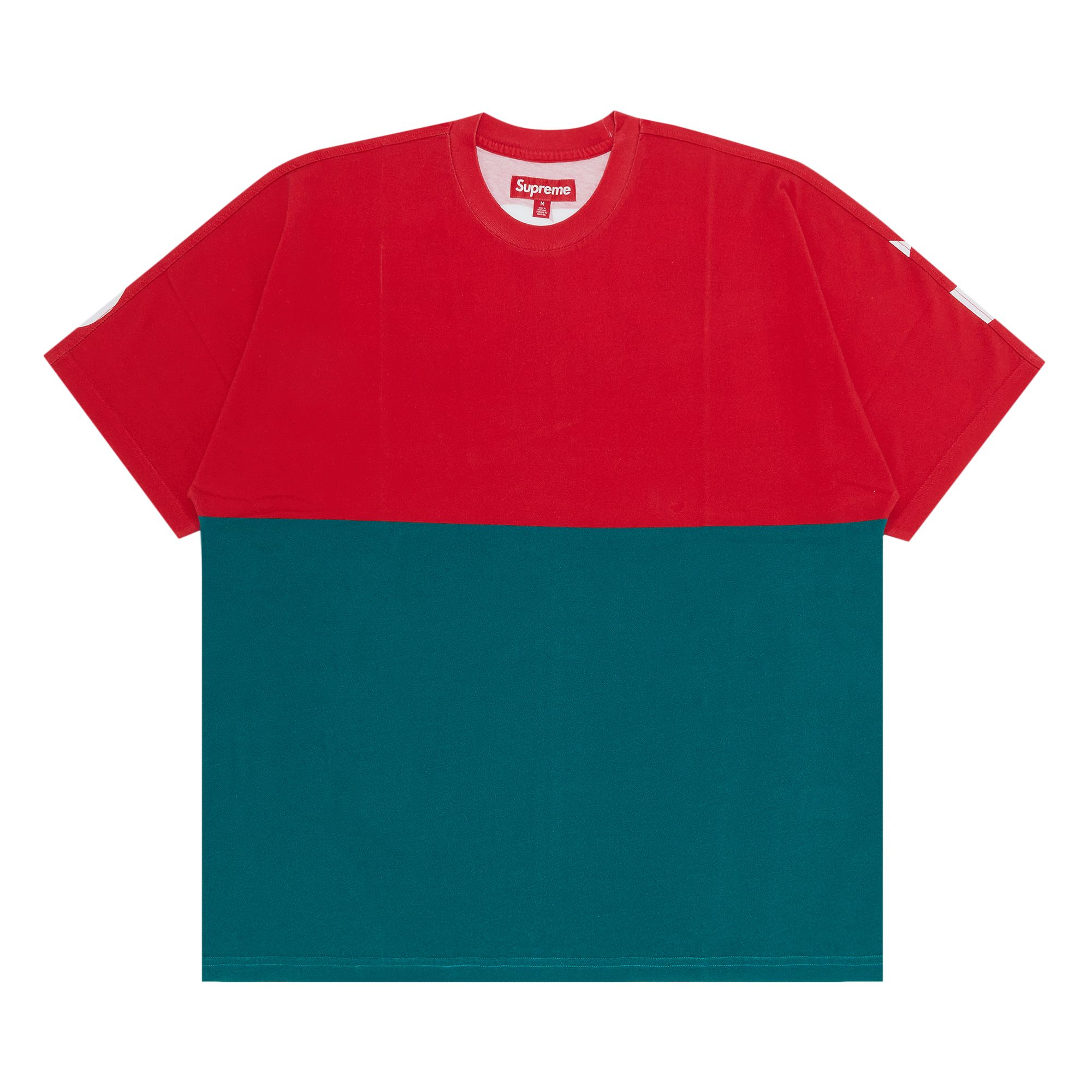 Supreme Split Short-Sleeve Top 'Red' | Men's Size M